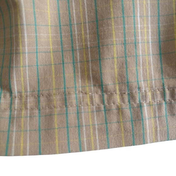 Golf America Plaid Tan Skort Performance Tennis Outdoor Gorpcore Women’s Size 10 - Picture 6 of 16